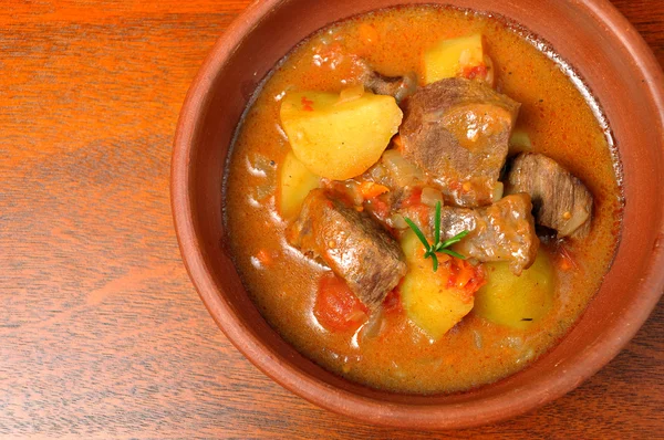 stock image Meat stew with potatoes