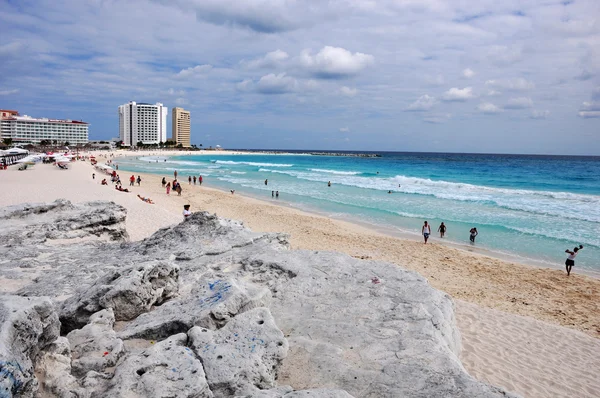Cancun Beach — Zdjęcie stockowe