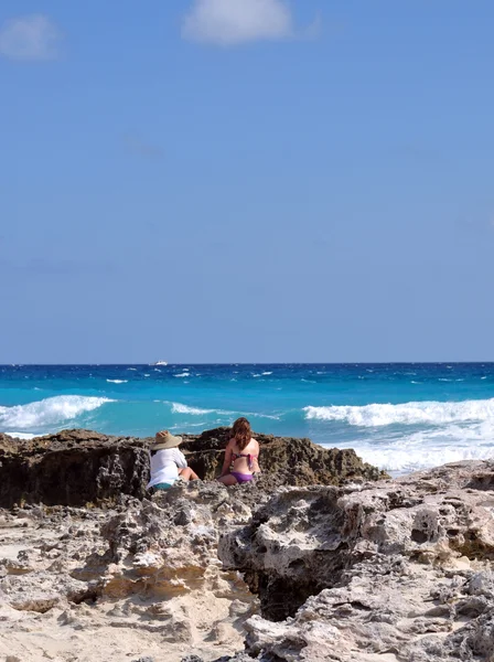 Strand von Cancun — Stockfoto