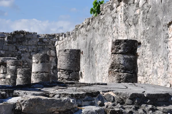 Ruiny Tulum — Zdjęcie stockowe