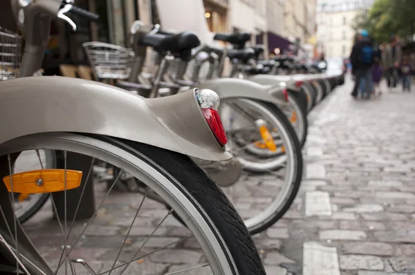 stock image Bicicles of paris