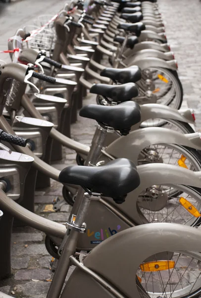 Stock image Bicicles of paris