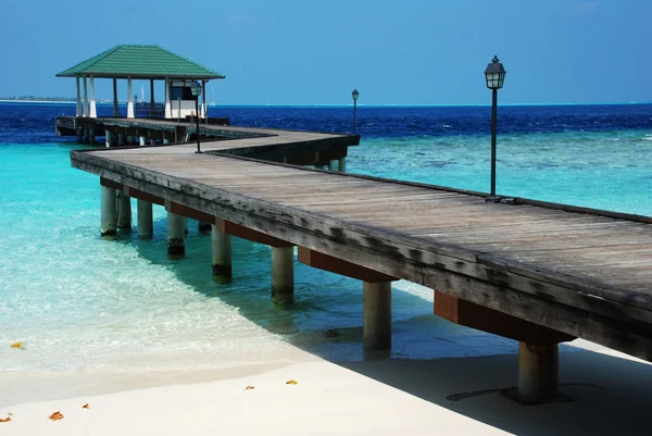 Relaxe em maldivas — Fotografia de Stock