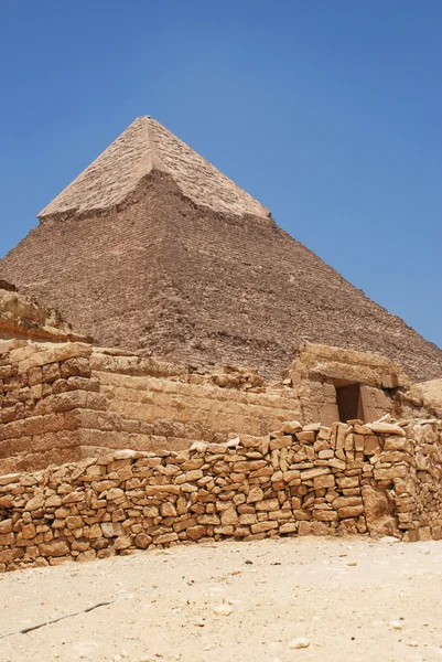 Top of the Pyramid of cheope — Stock Photo, Image