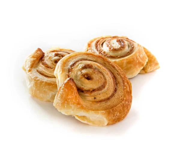 Cinnamon danish bun — Stock Photo, Image