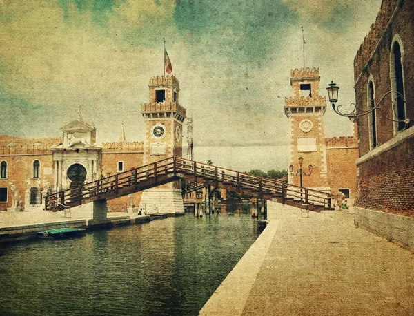 ไอ้แก่ในเวนิส — ภาพถ่ายสต็อก