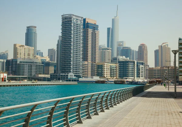 迪拜滨海城市景观 — 图库照片