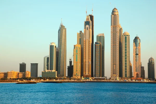 Ντουμπάι Μαρίνα ουρανοξύστες — Φωτογραφία Αρχείου