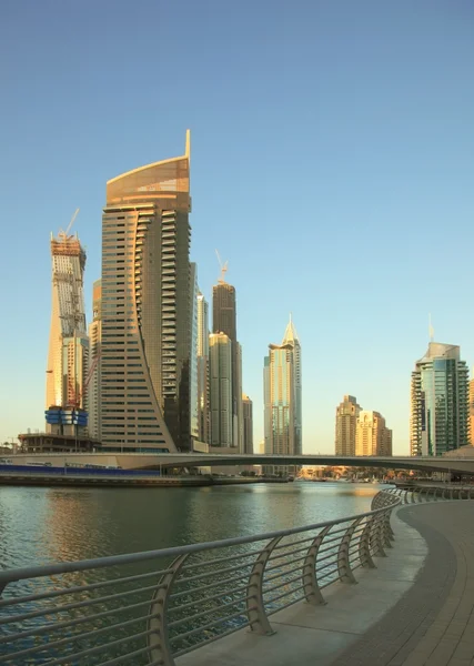 Dubaj. město stvol na léto — Stock fotografie