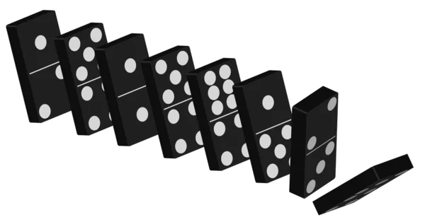 Domino Ordförande — Stock vektor