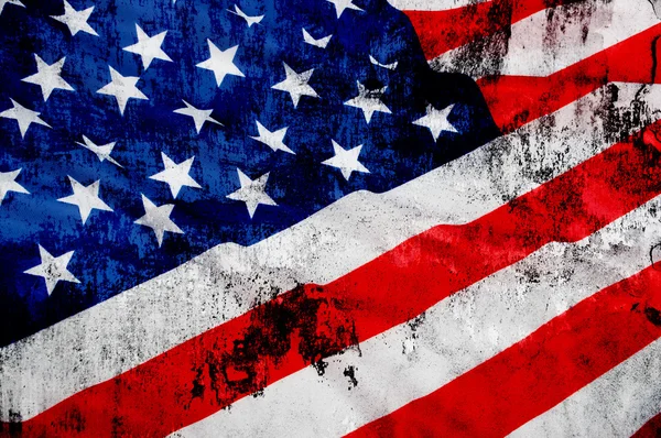 Grungy Bandera de Estados Unidos — Foto de Stock