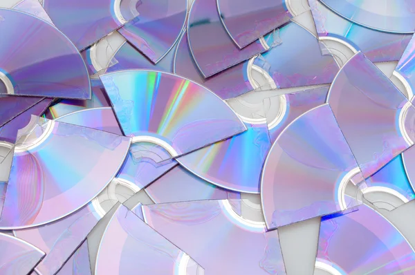 Kırık CD — Stok fotoğraf