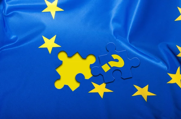 欧州連合の旗 — ストック写真