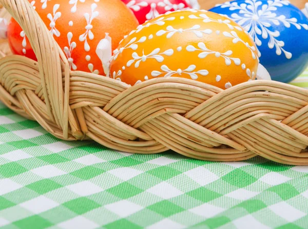 Yumurta boyalı Paskalya — Stok fotoğraf