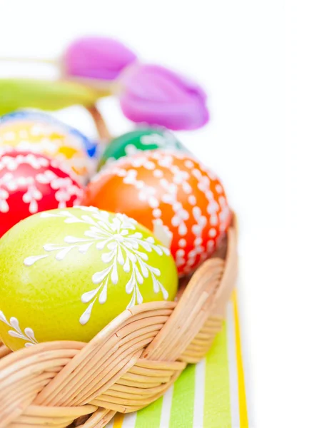 Uova dipinte di Pasqua — Foto Stock
