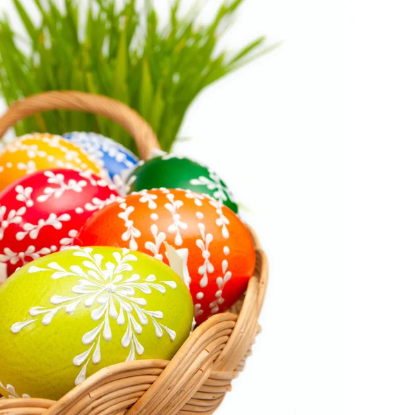 Yumurta boyalı Paskalya — Stok fotoğraf