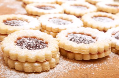 Linzer Cookies clipart