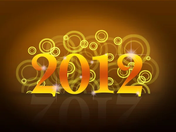 New Years card 2012 — Stock Photo, Image