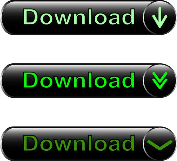 Vector button Download — Stock Vector