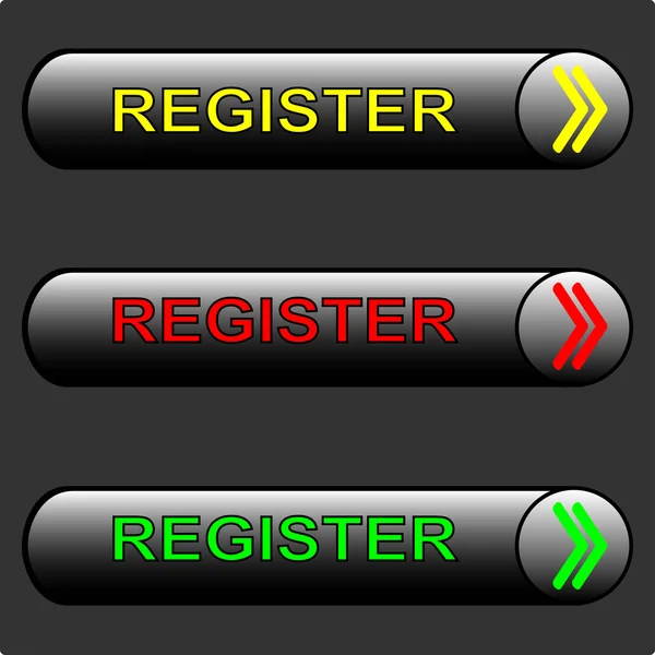 Button register — Stock Photo, Image