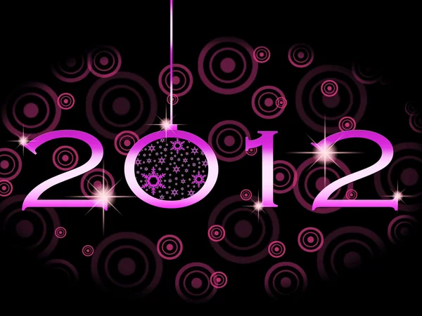 Feliz Año Nuevo 2012 — Foto de Stock