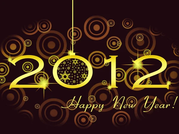 Happy new year 2012 — Stock Photo, Image