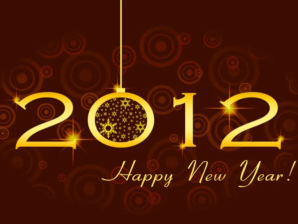 Feliz Año Nuevo 2012 — Foto de Stock