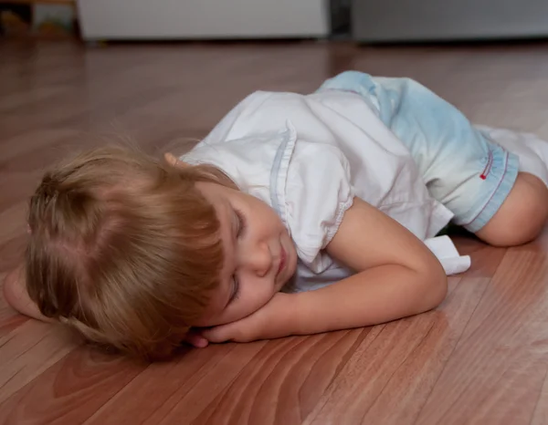 stock image The child sleeps