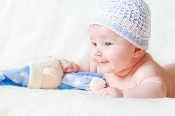 Porträtt av bedårande bebis — Stockfoto