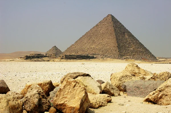 Piramide in Caïro Egypte — Stockfoto