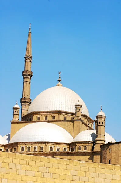 Paisaje del famoso castillo islámico en El Cairo, Egipto — Foto de Stock