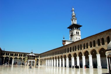 Mosque in Damascus clipart