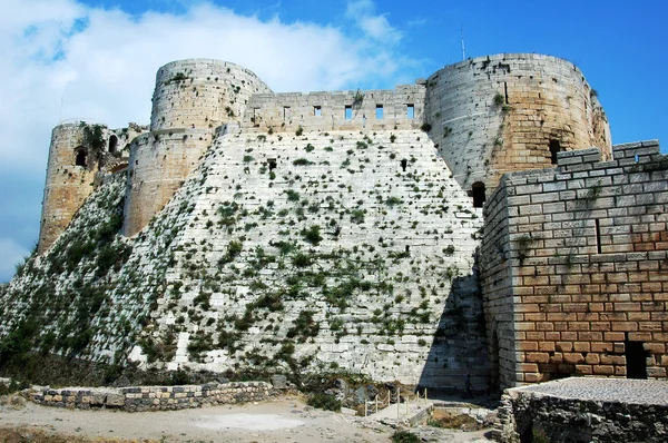 Starobylý hrad v Sýrii — Stock fotografie