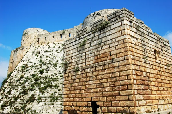 Starobylý hrad v Sýrii — Stock fotografie