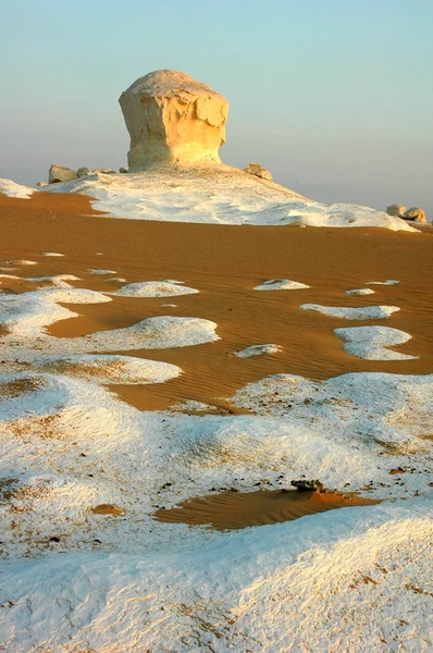 エジプトの有名な白砂漠の景観 — ストック写真