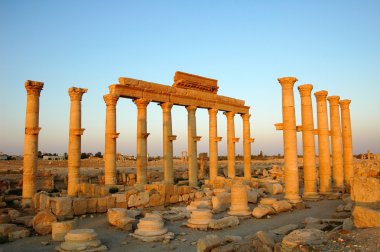 Palmyra Suriye emanetler