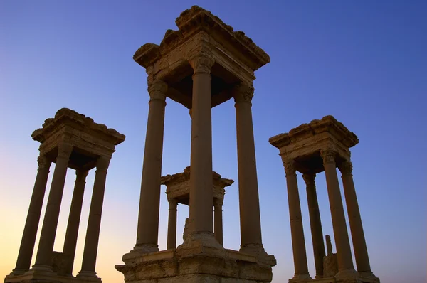 Мощи Пальмиры в Сирии — стоковое фото