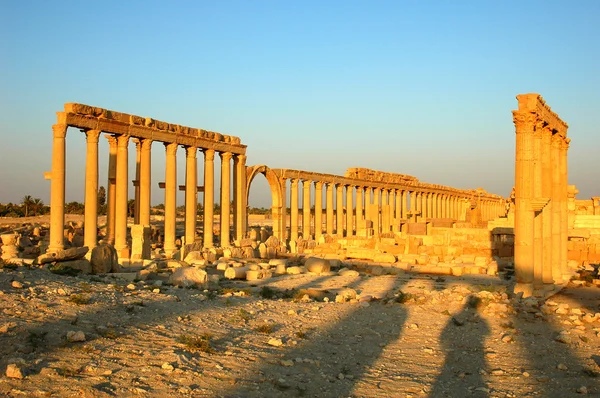 Λείψανα της Παλμύρα, στη Συρία — Φωτογραφία Αρχείου