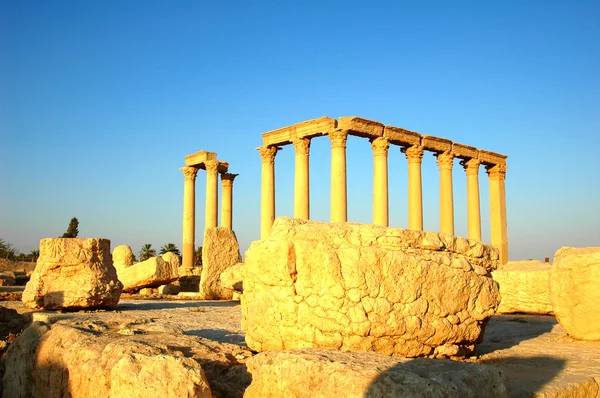 Relikte von Palmyra in Syrien — Stockfoto
