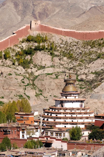 Gyangze 수도원, 티베트 — 스톡 사진