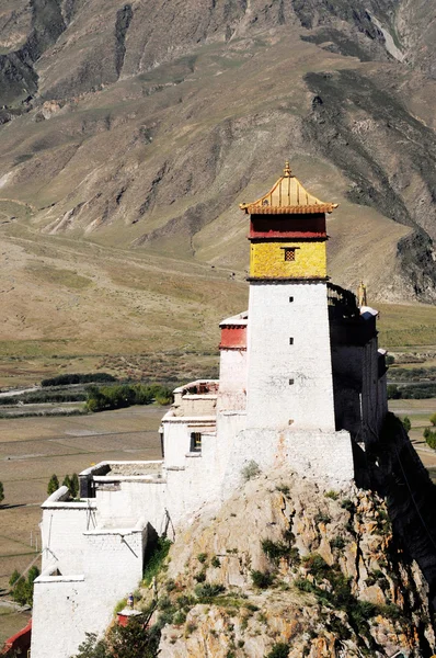 Ancien château tibétain — Photo
