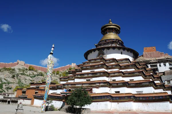 Gyantse lamasery, Tybet — Zdjęcie stockowe