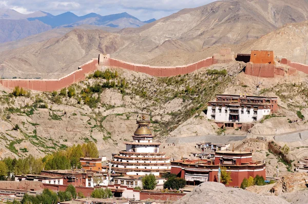Lamaserie Gyantse, Tibet — Foto Stock