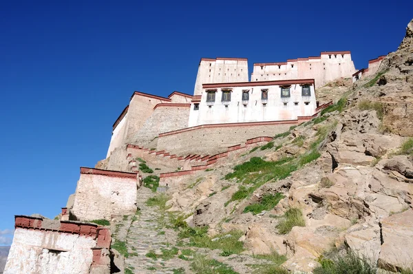 Antike tibetische Burg — Stockfoto