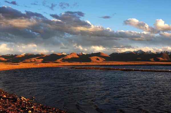 Paysage au Tibet — Photo