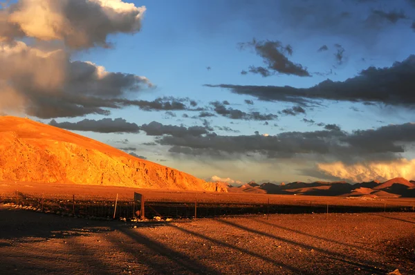 Paisagem no Tibete — Fotografia de Stock