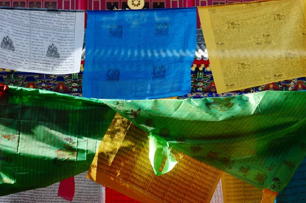 Tibetaanse Gebedsvlaggen — Stockfoto