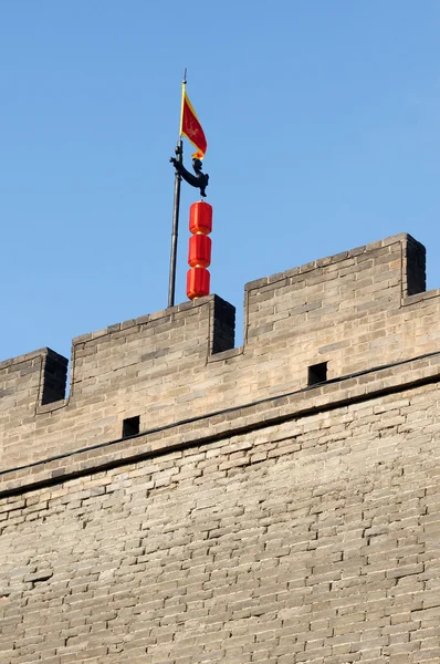 Историческая городская стена Сиань, Китай — стоковое фото