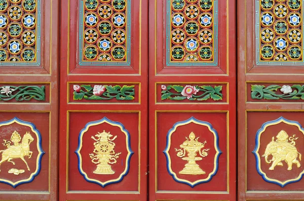Chinesische alte Türen — Stockfoto