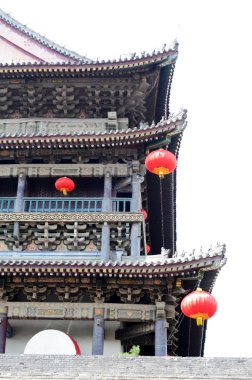 Chinese ancient building clipart